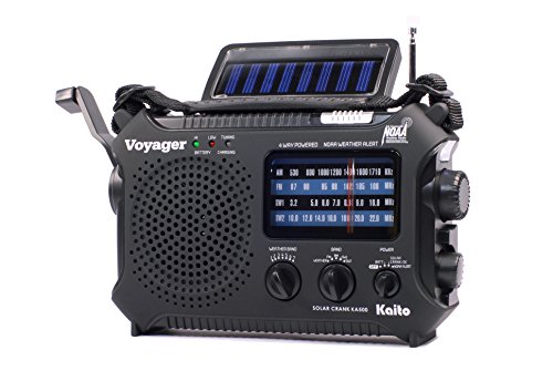 Kaito KA500BLK Ka500 5-Way Powered Emergency Am/Fm/Sw Noaa Weather Alert Radio thumb #1