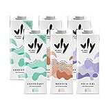 vly - Die cremig leckere Milchalternative aus Erbsen + Calcium | 100% pflanzlich | PROBIERPAKET: Vegane Milchalternative Kaffee Müsli Shakes | Viel Eiweiß, Erbsenproteindrink Protein Drink