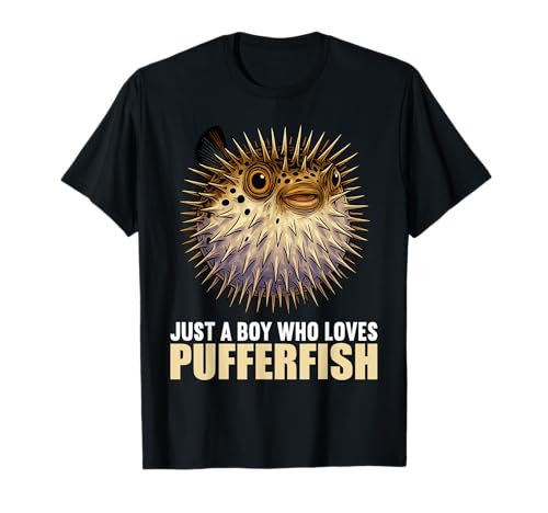 Just a Boy who loves Pufferfish T-Shirt