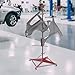 Panel Tree Paint Stand, Panel Holder, Universal Auto Paint Rack Stand Tree Holder with 6 Adjustable Hook Levers, Adjustable Center Post Hang Automotive Doors Fenders Bumpers (29.53*29.53*70.87in)
