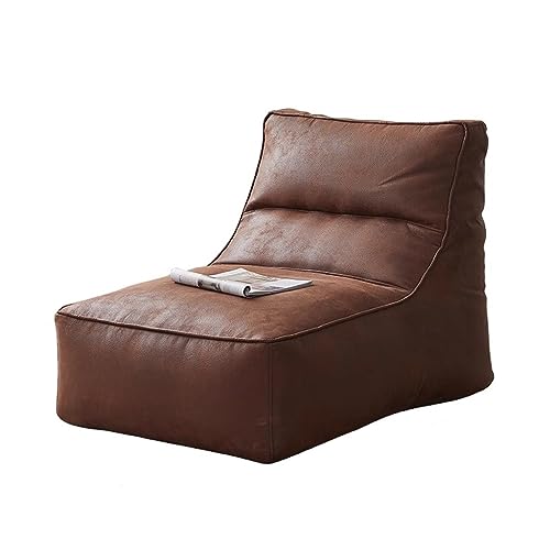 GELASIGE Sofá pequeño de ocio nórdico, sofá cama para dormitorio individual, tatami, sala de estar, doble piel, balcón, sillones pequeños para espacios pequeños
