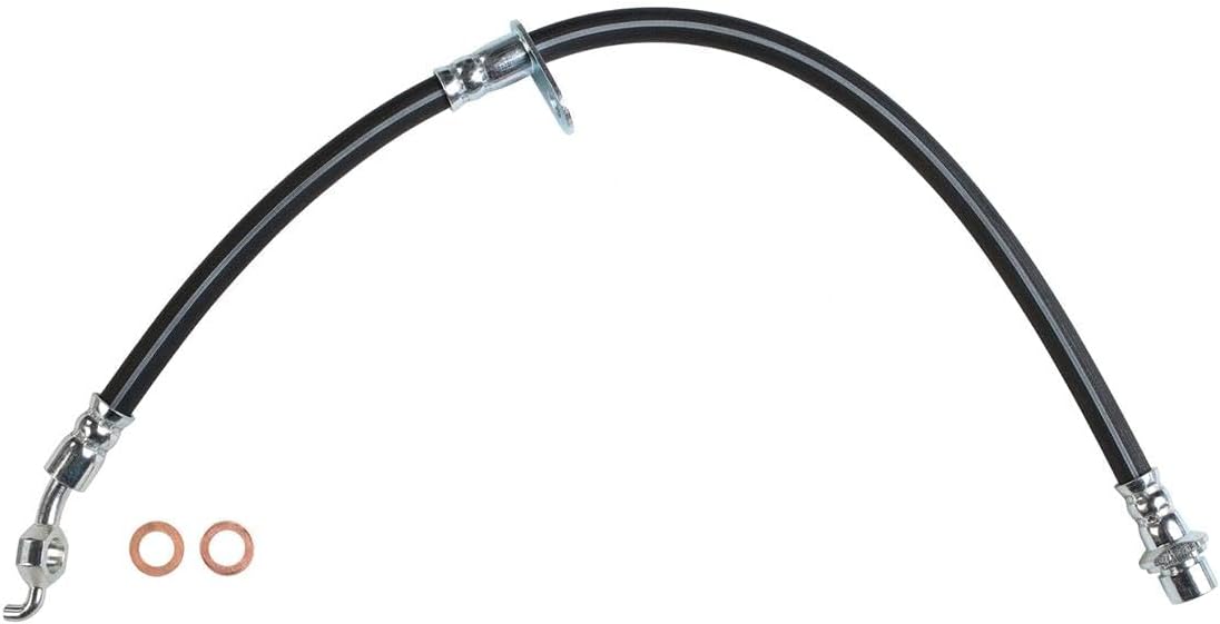 Brake Hose - Rear Brake Hose Rear Hydraulic Brake Hose Brake Line Brake Pipe 2PC Compatible with Toyota Highlander 2006-2007 Compatible with Toyota Venza 2009-2015 Replaces 9008094210