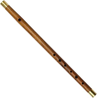 Brittania Wooden Fife in C -Rosewood/Brass | Used for Civil War Re-Enactment flute, historical Renaissance Baroque instrument, LARP, Fife and Drum Corp Marching Band and parades
