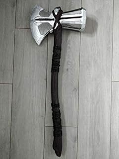 Thor Foam Stormbreaker Mjolinor Axe Hammer Cosplay Prop Replica Marvel Avengers 'Infinity War' Latex Convention Safe Costume Accessory