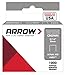 Arrow Fastener 605 Wide Crown Swingline Type Heavy Duty 5/16-Inch Staples, 1,000-Pack