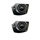 Impedancia: 4 ohmios Altavoz de agudos con película de seda de la serie Wardrum de 4 ohmios y 15 W, 66 x 42 mm, con membrana de seda en espiral, for altavoces Bluetooth, 2 unidades