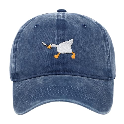 Casquette de baseball en broderie soignée bleu marine au design urbain élégant