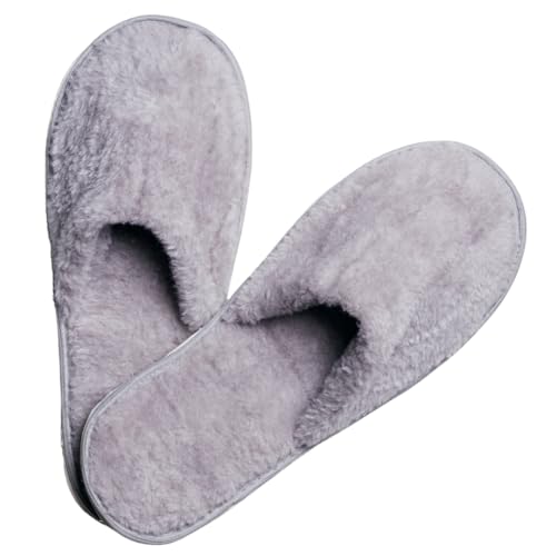 Image of Premium Fur Home Slippers For Women & Men For Winter Capet Slippers for Bedroom Indoor Carpet house slides