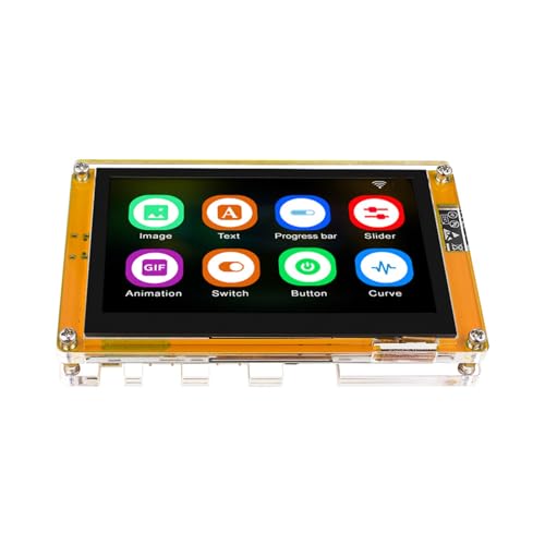 Kit de boîtier en acrylique rigide pour écran IPS coloré et module LVGL 4,3" - 5