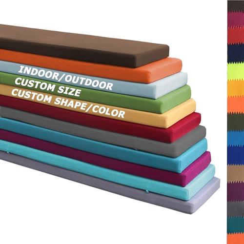 Coussin de banc extérieur sur mesure pour sublimer votre balançoire de jardin
