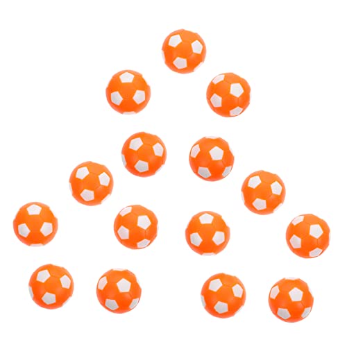 Balacoo Table Football Machine Accessories 15pcs Mini Soccer Balls for Art Projects Birthday Decorations