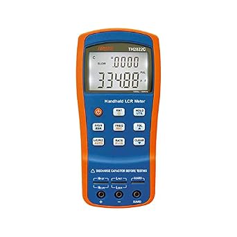 TH2822C Handheld LCR Meter with Test Frequency 100Hz, 120Hz,1kHz,10kHz, 100kHz