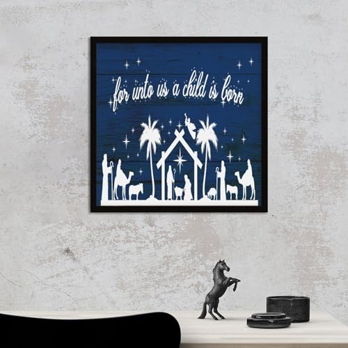 Décoration murale familiale de Noël en bois à offrir pour embellir la maison