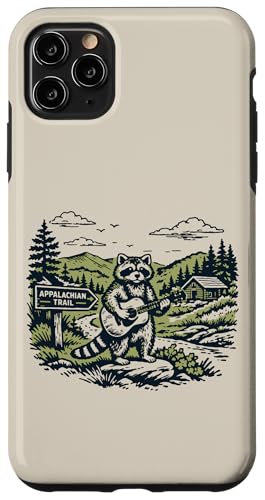 Appalachian Trail Feral Raccoon Bluegrass Guitar �X�}�z�P�[�X iPhone 11 Pro Max �p