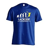 [アートワークスコウベ] ラクロス Tシャツ 半袖 練習着 ドライ ラクロスエボリューション ユニセックス XL コバルトブルー