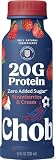 Chobani® 20g Low-Fat Greek Yogurt Drink Strawberries & Cream 10 fl oz