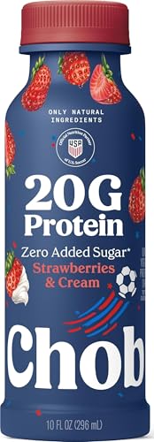 Chobani® 20g Low-Fat Greek Yogurt Drink Strawberries & Cream 10 fl oz