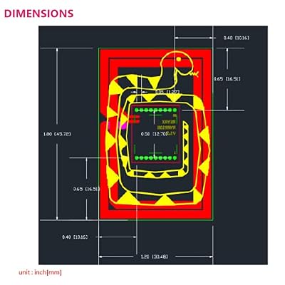 RYRR10S Multiprotocol Fully Integrated 13.56MHz RFID NFC Module ST CR95HF