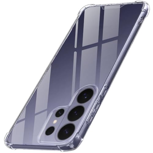 Image of TheGiftKart for Samsung S26 Ultra Case, Shockproof Clear Back Cover, Raised Bumps for Camera & Screen Protection, 360 Degree Protection Galaxy S26 Ultra Back Cover (PC & TPU, Transparent)