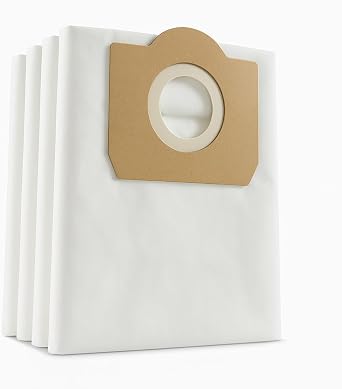 Karcher WD3 / KWD1 / KWD2 / KWD3 / WD2 PLUS/SE 4001 / SE 4002 Dust Bag for Vacuum Cleaners 5 Pieces
