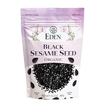 Eden Organic Black Sesame Seed, Unhulled & Raw, 12.2 oz