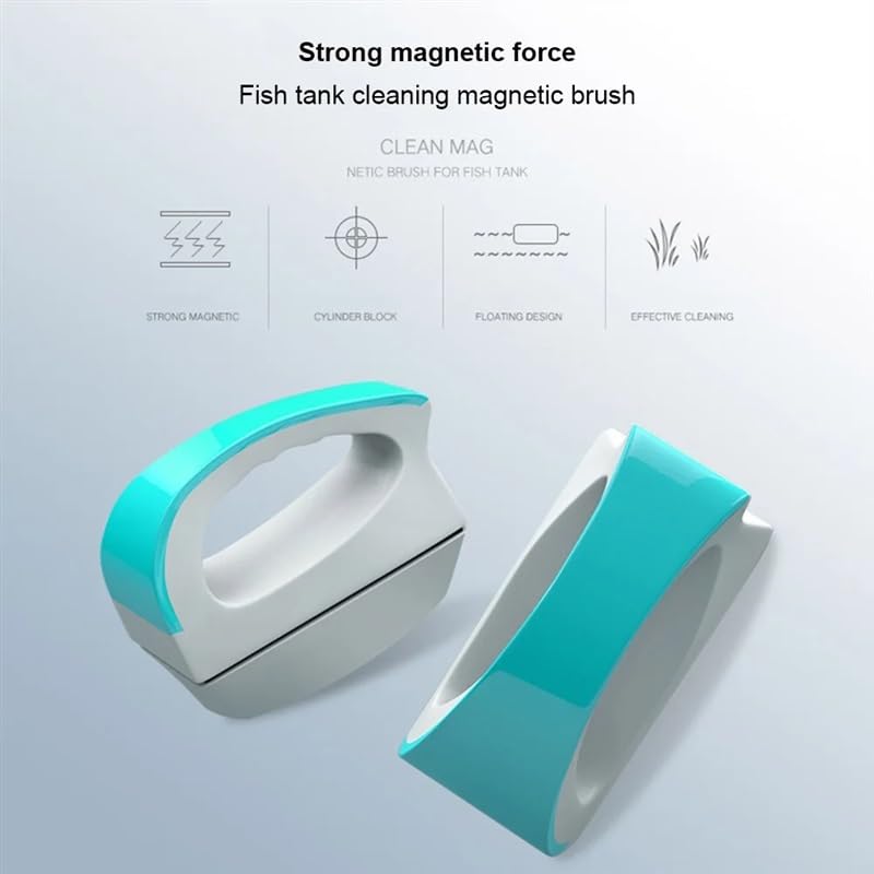 Lavavetri magnetico riutilizzabile Lavavetri Spazzola for la pulizia dei vetri Lavavetri for finestre Strumento di pulizia portatile Tergicristallo for la casa for finestre e superfici in vetro Facile