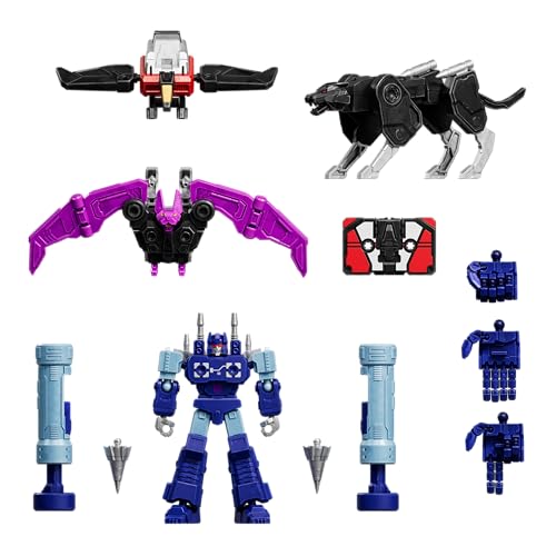 BLOKEES – Transformers Action Edition 03 : Soundwave – Maquette Robot Transformers à Assembler 327 Pièces – 20cm - Figurine Articulée – Model Kit Licence Officielle – 14 Ans + – vue 3
