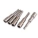 uxcell 65mm Length 1/4-Inch Shank 5/16-Inch Hex Magnetic Nut Driver Bit 6 Pcs
