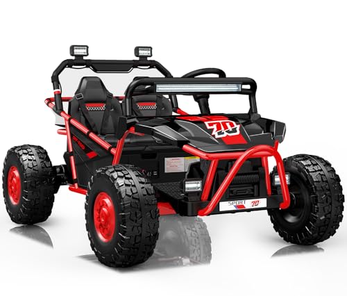 First Ride On 36V Kids Ride On UTV, 2-Seater 400W Electric Car for Kids 6+, 5-8 MPH Speed, 14