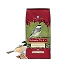 Blue Seal Song Nature's Choice Wild Bird Seed | High Energy Mix, No Filler | Sunflower and White Safflower Seeds | Attracts Variety of Wild Outside Birds | Shell-Free Mix | Made in USA | 8 Pound Bag