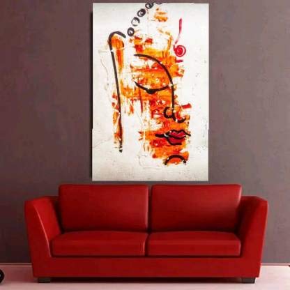 simonart and printing acrylic goutam buddha painting-picture-45