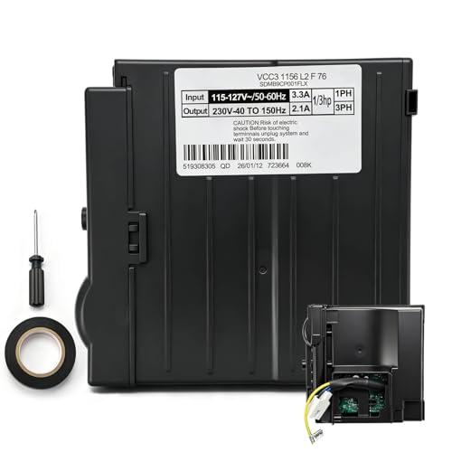 WR49X10283 Inverter Control Board for Refrigerator Freeer Compatible with GE, Replacement for WR55X10490 WR55X10685 WR55X10979 WR55X11029 AP5669522 PS6883663 2677747