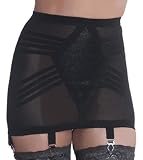 Seite Reißverschluss shapette Unterseite offen Girdle Rago 1361 (8 x Große, schwarz)