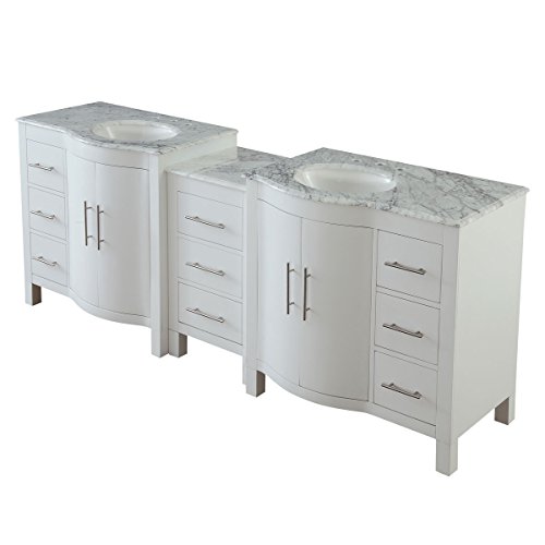 Silkroad Exclusive Contemporary Lavatory Basin Bathroom Sink Vanity #TOP1