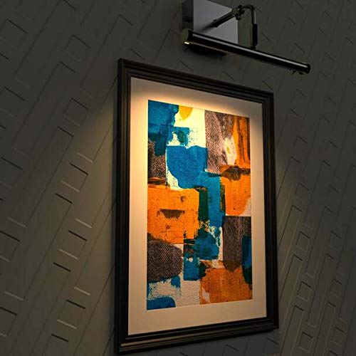 Cocoweb 16" Wall Mounted Slim Line Picture Light In Satin Nickel #TOP3