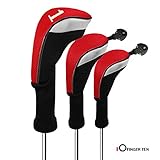 headcover putter ENTWICKELT, UM IHRE CLUBS ANZUPASSEN UND VOR SCHÄDEN ZU SCHÜTZEN: Die Finger Ten Golfschlägerkopfhauben Wurden Speziell Entwickelt,um Ihre Schläger Während des Spiels Und Ihrer Golfreise vor Beschädigungen zu Schützen;