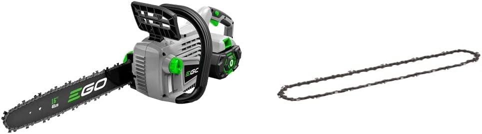 CS1600 16-Inch 56V Lithium-ion Cordless Chainsaw - Battery and Charger Not Included & EGO Power+ AC1600 16-Inch Chain Saw for EGO 56-Volt 16-Inch Chain Saw CS1600/CS1604