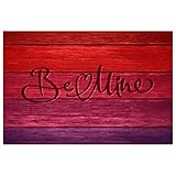 table bois de suar Antidérapant : les sets de table ont une texture spéciale en treillis sur la surface, ce qui est efficace en antidérapant. Les quatre côtés sont conçus avec des motifs ondulés. Chaque set de table mesure environ 30 x 45 cm.