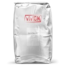 Dextrose Monohydrate Powder - Bulk 55 lb 25 kg - Food Grade Corn Sugar - Non-GMO Sweetener for Food, Beverage & Nutraceutical Formulations
