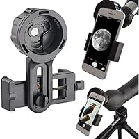 Telefonadapter Pro für Fernglas, Monokular, Teleskope und Mikroskope, kompatibel mit jedem Smartphone, ideal zum Fotografieren Ihrer Abenteuer