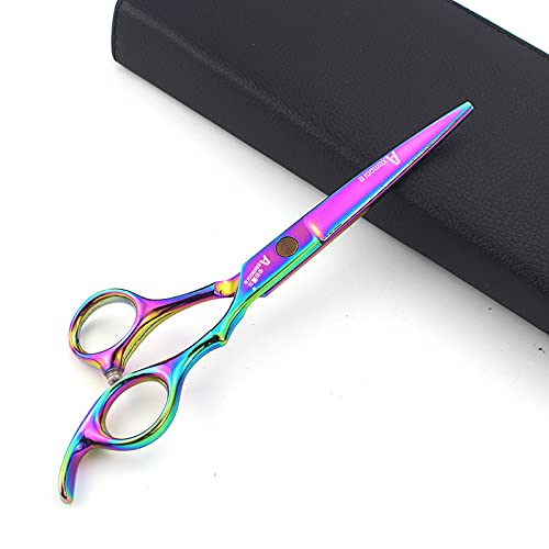 Barber-hair-scissors-Axemoore-professional-haircut-Cutting-ScissorsShears-set-6-made-of-Japanese-stainless-steel-especially-for-hairdressersMulticolor