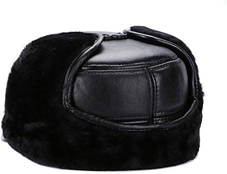 Sandy Ting Aviator Leather Hat Winter 