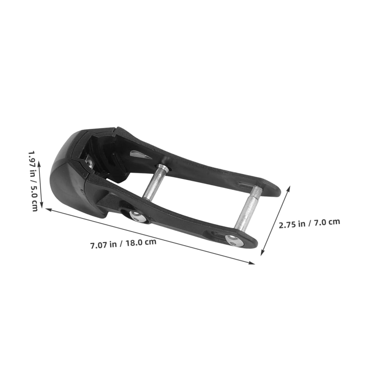 SUPVOX 2pcs Universal Inline Skate Toe Stoppers Non Slip Plastic Roller Skate Brakes for Safety Outdoor Skating