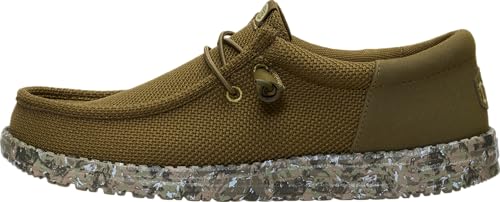 Image of HEYDUDE Men's Wally Funk Mesh Field Camo Slip On Shoe | Mesh Casual Loafers | Lightweight Travel Ready Fit