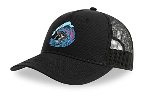 Casquette en coton astronaute space surfing avec filet de qualit&eacute;
