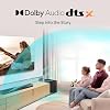 Hisense HS5100 5.1Ch Sound Bar with Wireless Subwoofer, 540W, Dolby Digital Plus, Bluetooth 5.3, EzPlay, Roku TV Ready, DTS: X, HDMI/AUX/ARC/Optical/USB (HS5100, 2024 Model)