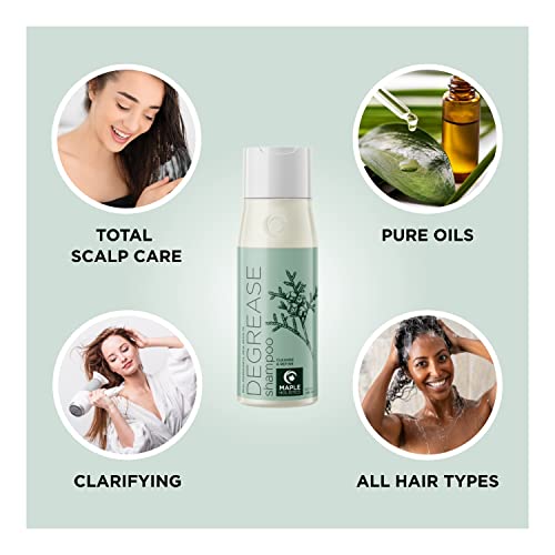Extra Clarifying Shampoo For Oily Hair - Cleansing Shampoo For Greasy Hair Care And Oily Scalp Cleanser For Build Up - Oily Hair Shampoo For Oily Scalp Featuring Cleansing Essential Oils For Hair #TOP4