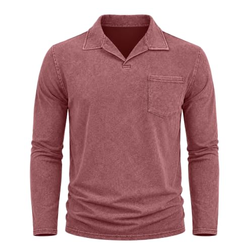 Polo homme manche longue respirant pour homme actif cherchant le confort