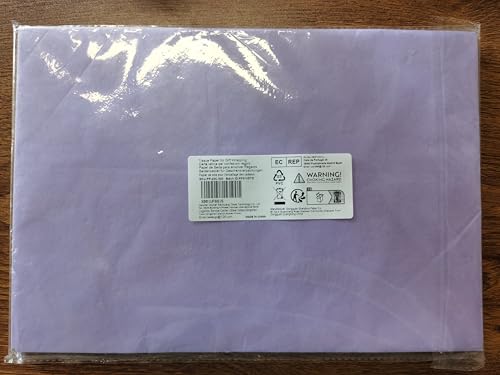 Semoss 500 Blatt Transparentpapier Bunt,40 Farben Seidenpapier 29x20cm Tissue Paper Glanzpapier zum Basteln Bastelpapier für Verpackung,Geburtstag Hochzeit Weihnachten Dekoration