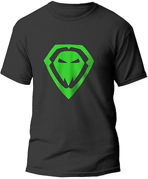 ZAG STORE - GhostForce - Green Diamond Shirt Glow in The Dark L